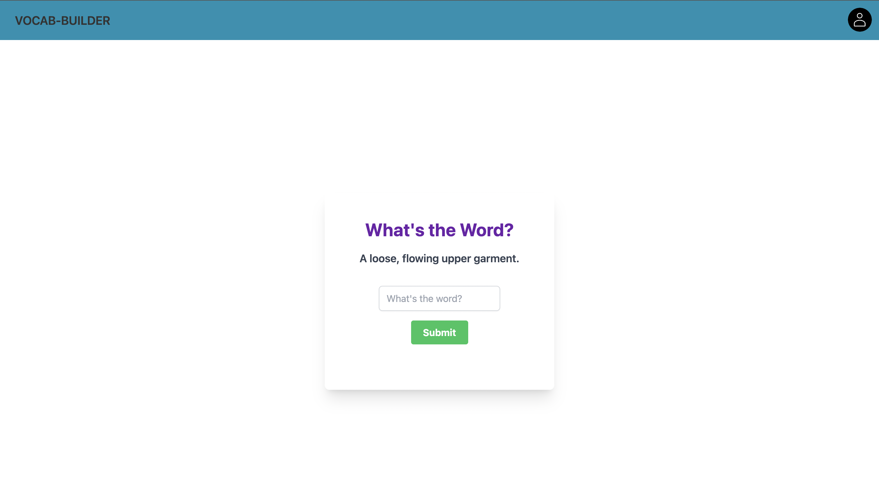 Vocab Builder